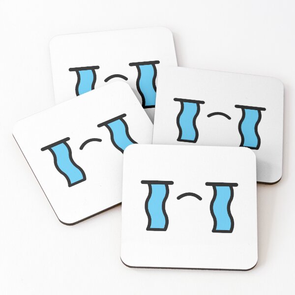 Item preview, Adorable kawaii sad crying face designed and sold by BlushyPrint.