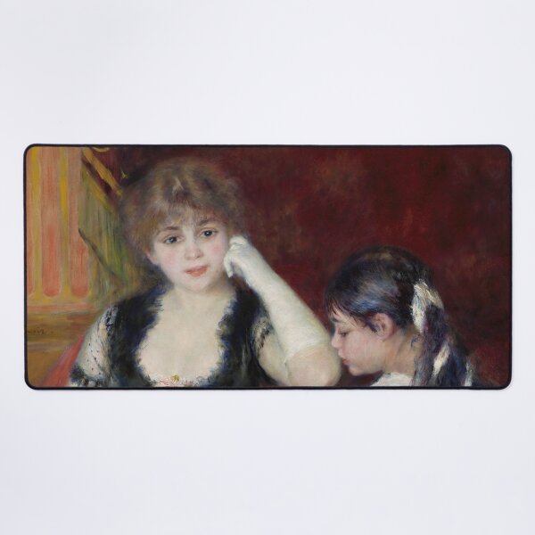Item preview, A Box at the Theater at the Concert by Pierre-Auguste Renoir: Elegant Impressionist Poster designed and sold by artofuniverse.