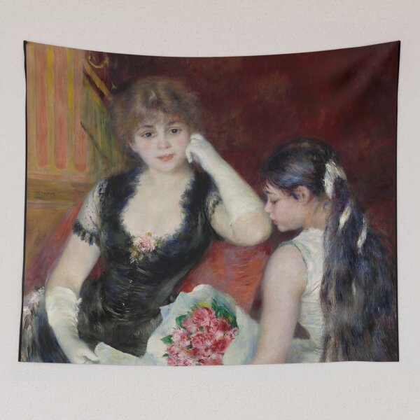 Item preview, A Box at the Theater at the Concert by Pierre-Auguste Renoir: Elegant Impressionist Poster designed and sold by artofuniverse.
