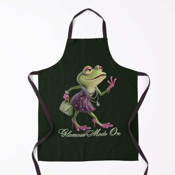Item preview, Fabulous Fashionista Frog Character Illustration designed and sold by All About DigiCraft by Fedelina.