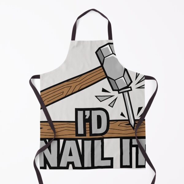 Item preview, I'd Nail It Hammer Pun designed and sold by KeremYurtseven.