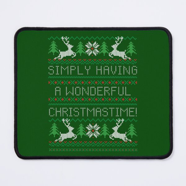 Item preview, Wonderful Christmastime Ugly Christmas Sweater designed and sold by Normbot2000.