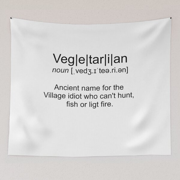 Item preview, Definition vegetarian dictionary designed and sold by kailukask.