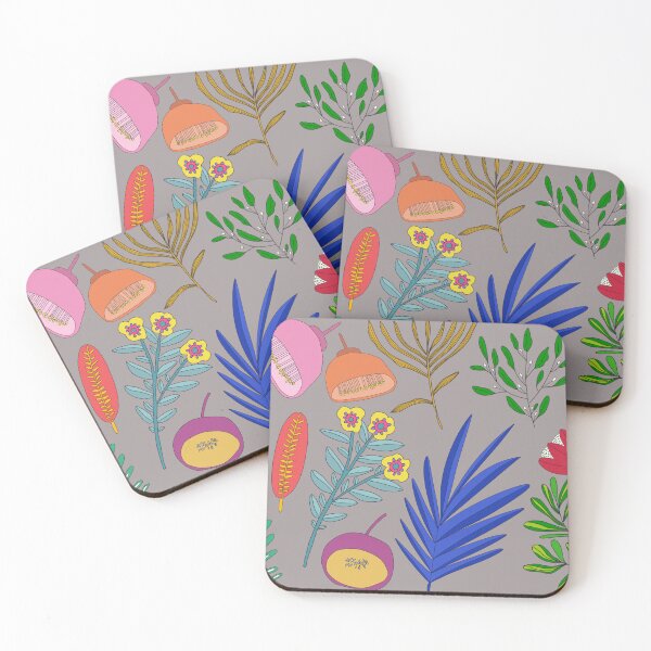 Item preview, Vibrant Floral Montage Pattern designed and sold by vallisrowe.