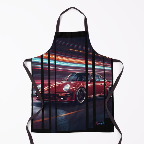 Item preview, Porsch 911 Turbo S inspired Design Vintage racing poster style, dynamic motion lines 12 designed and sold by Neon G.