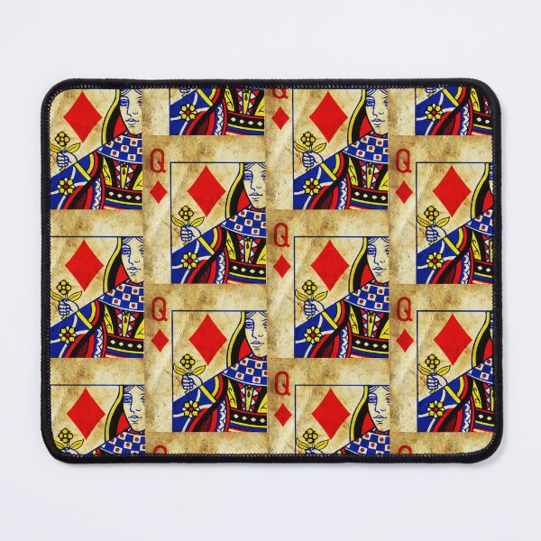 Item preview, Vintage Queen of Diamonds Playing Card designed and sold by Kiddygifts.