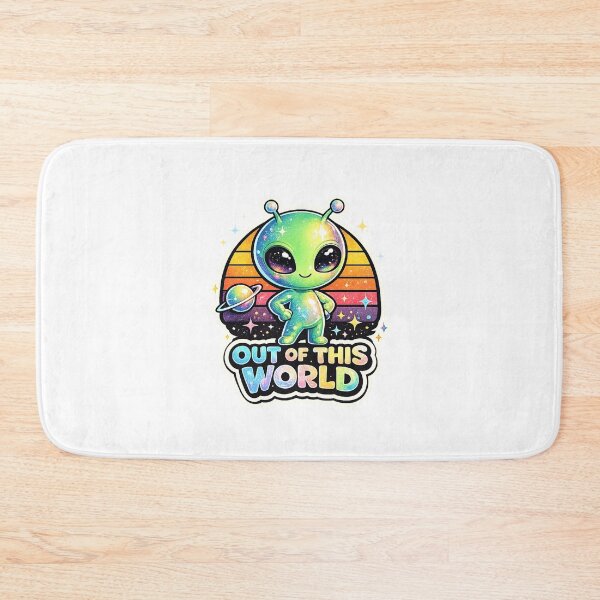 Item preview, Out Of This World Cute Alien designed and sold by RetroPop23.