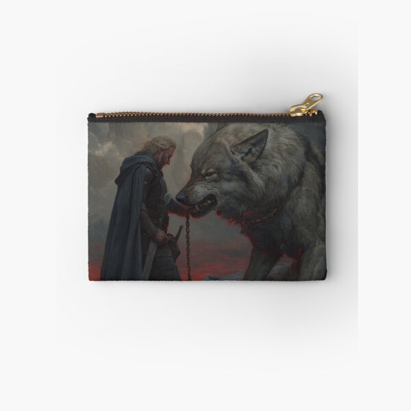 Item preview, Tyr and Fenrir designed and sold by NordicDreams.