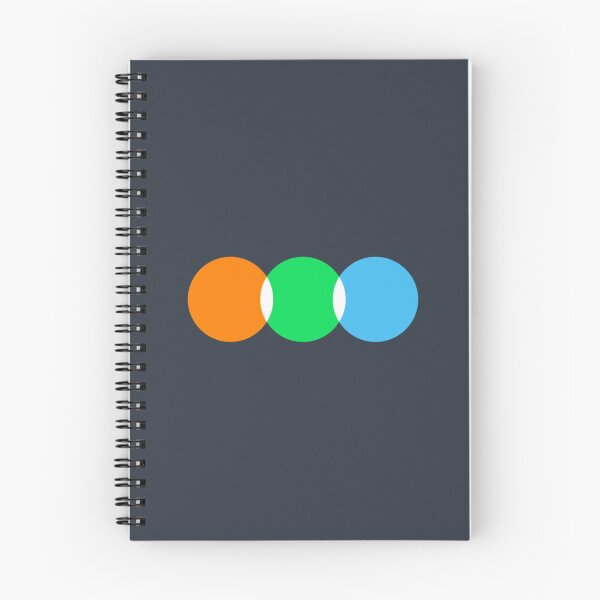 Item preview, letterboxd orange green and blue circles  designed and sold by CoolKittyCat8.