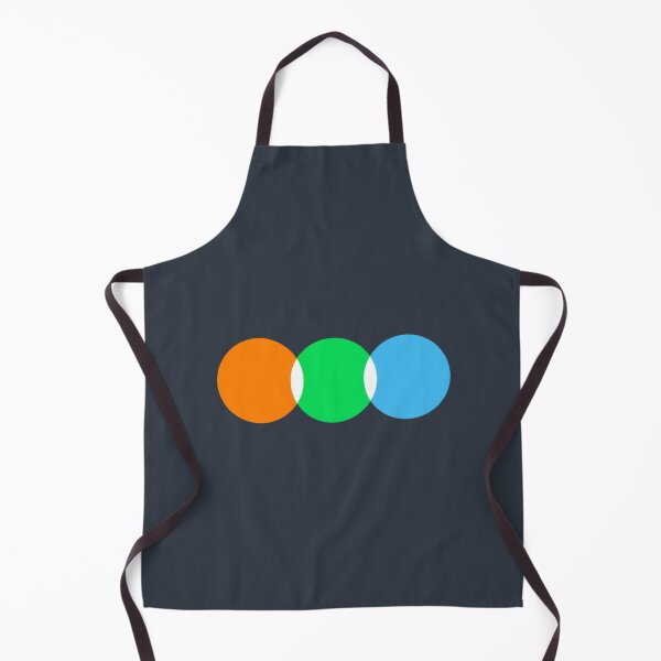 Item preview, letterboxd orange green and blue circles designed and sold by CoolKittyCat8.