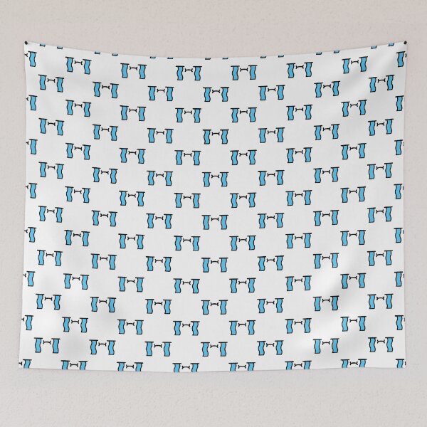 Item preview, Cute kawaii sad crying face pattern designed and sold by BlushyPrint.