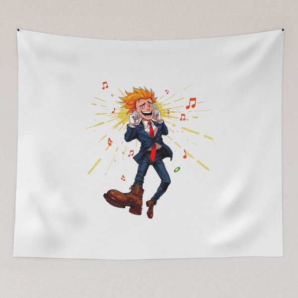 Item preview, Energetic Dancing Businessman Music Illustration designed and sold by PMTaurus.