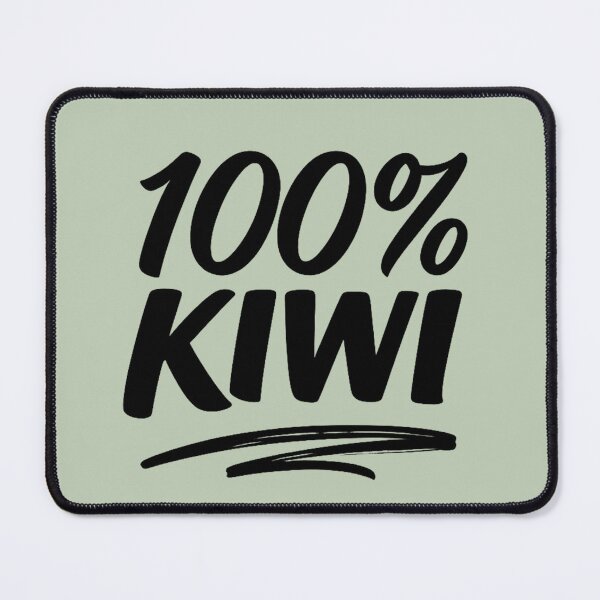 Item preview, 100% Kiwi New Zealand Pride Typography Graphic designed and sold by kornkobart.