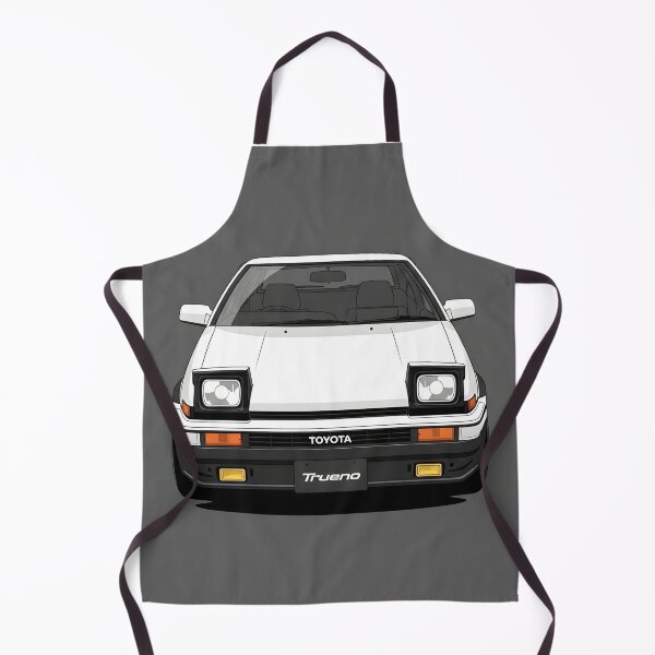 Item preview, Toyota AE86 Trueno Front View Classic JDM Drift Car Minimalist Illustration designed and sold by Motorline44.
