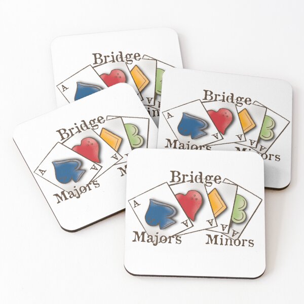 Item preview, Bridge Card Game, Majors Minors, cartoon,  designed and sold by DebbieJoyArt.