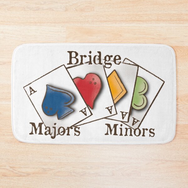 Item preview, Bridge Card Game, Majors Minors, cartoon,  designed and sold by DebbieJoyArt.