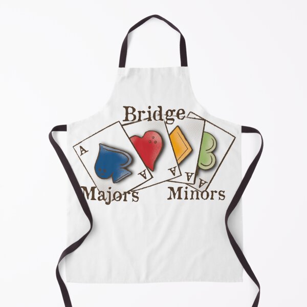 Item preview, Bridge Card Game, Majors Minors, cartoon, designed and sold by DebbieJoyArt.