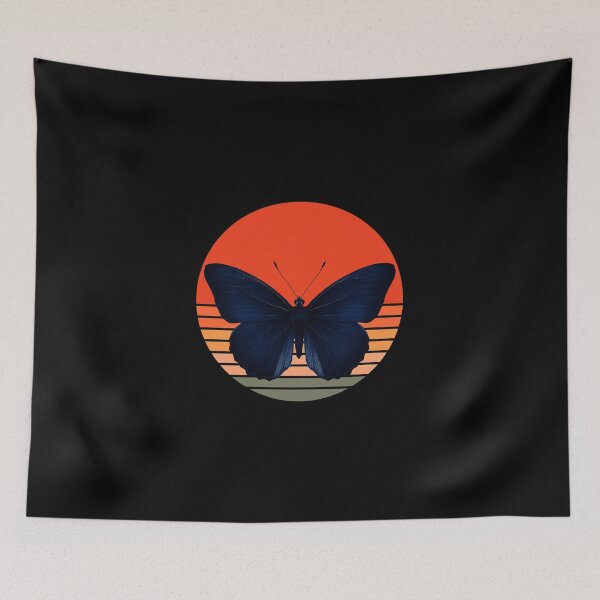 Item preview, Butterfly retro sunset design A  designed and sold by GiraffeandStuff.