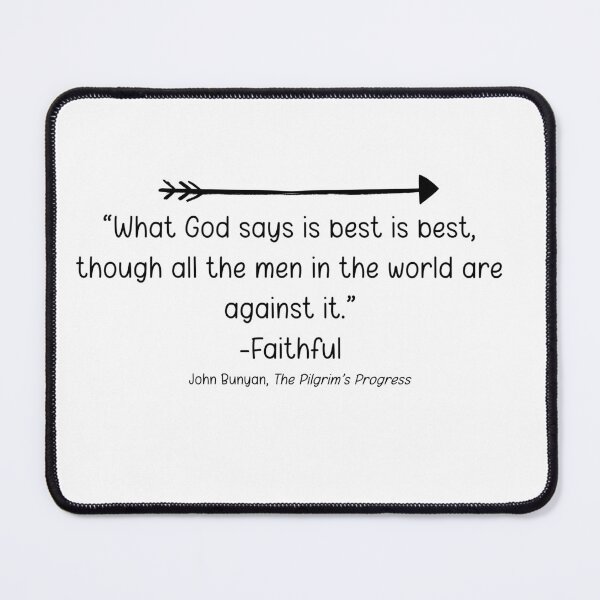 Item preview, Pilgrim Progress Quote designed and sold by Willow & Grace Designs.