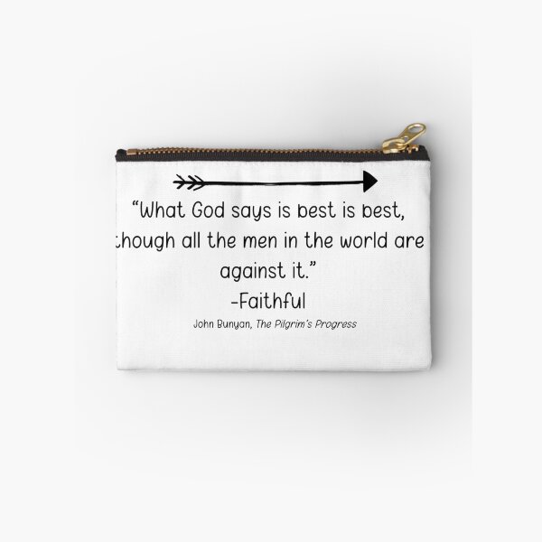 Item preview, Pilgrim Progress Quote designed and sold by Willow & Grace Designs.