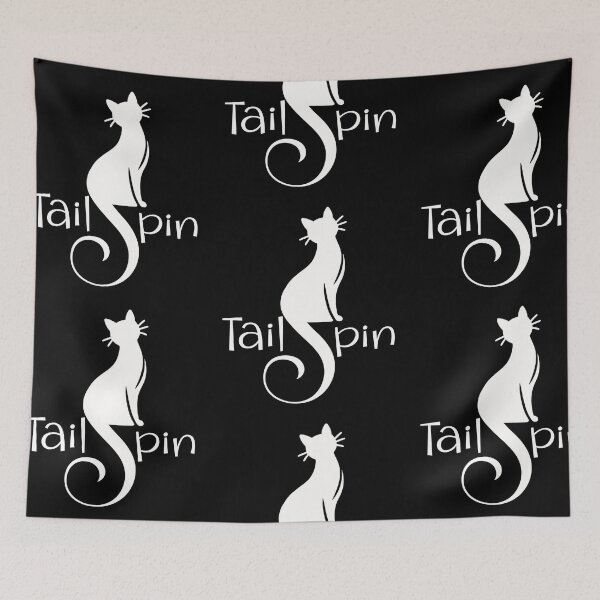 Item preview, Tailspin Cat Sanctuary - Simple Logo for dark backgroud designed and sold by Miscelenious.