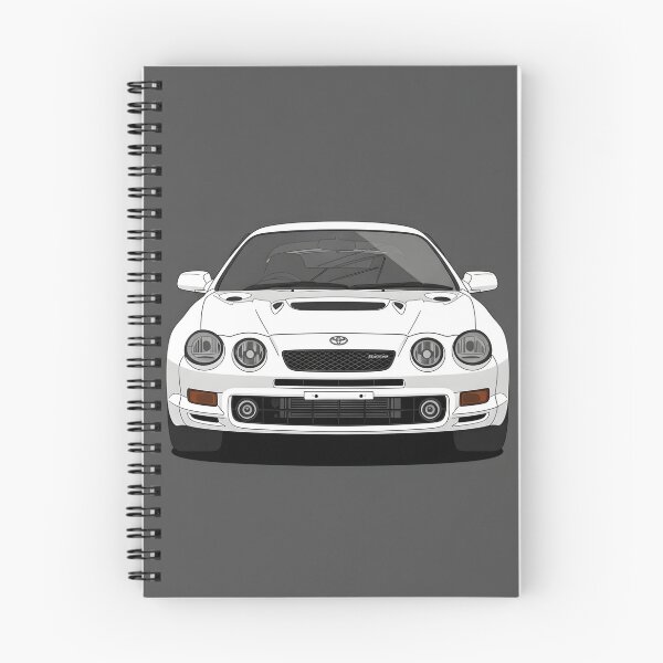 Item preview, Toyota Celica GT-Four Front View Classic JDM Rally Car Minimalist Illustration designed and sold by Motorline44.