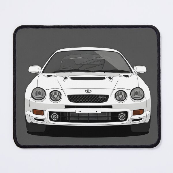 Item preview, Toyota Celica GT-Four Front View Classic JDM Rally Car Minimalist Illustration designed and sold by Motorline44.