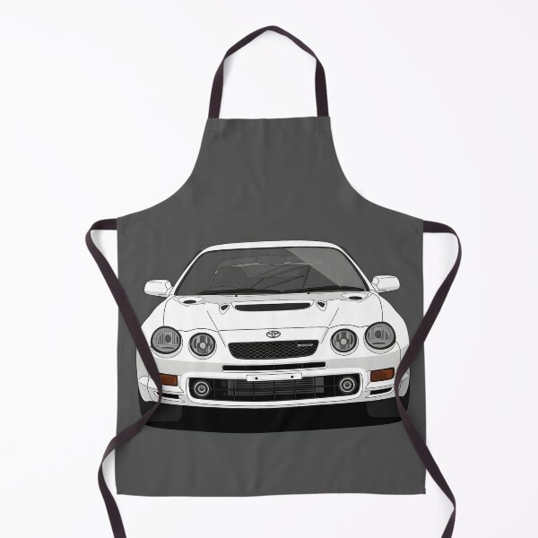 Item preview, Toyota Celica GT-Four Front View Classic JDM Rally Car Minimalist Illustration designed and sold by Motorline44.