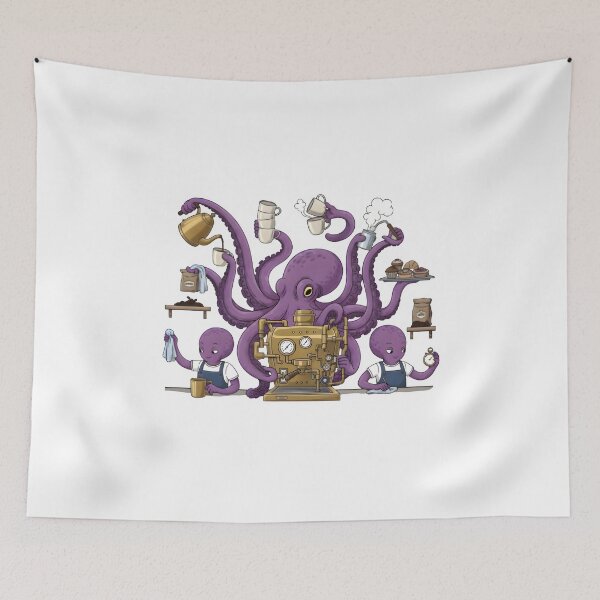 Item preview, Funny Bizarre & Quirky Aesthetic Graphic Illustration designed and sold by Cosmic Catnip Art.