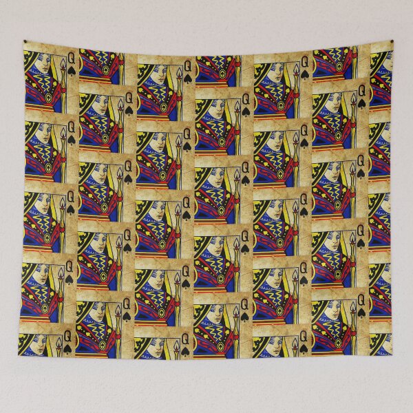 Item preview, Vintage Queen of S Playing Card designed and sold by Kiddygifts.