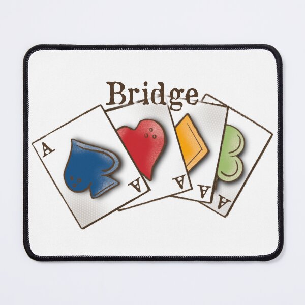 Item preview, Bridge Card Game, Majors Minors, cartoon,  designed and sold by DebbieJoyArt.
