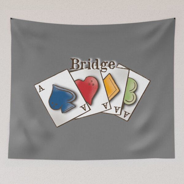 Item preview, Bridge Card Game, Majors Minors, cartoon,  designed and sold by DebbieJoyArt.