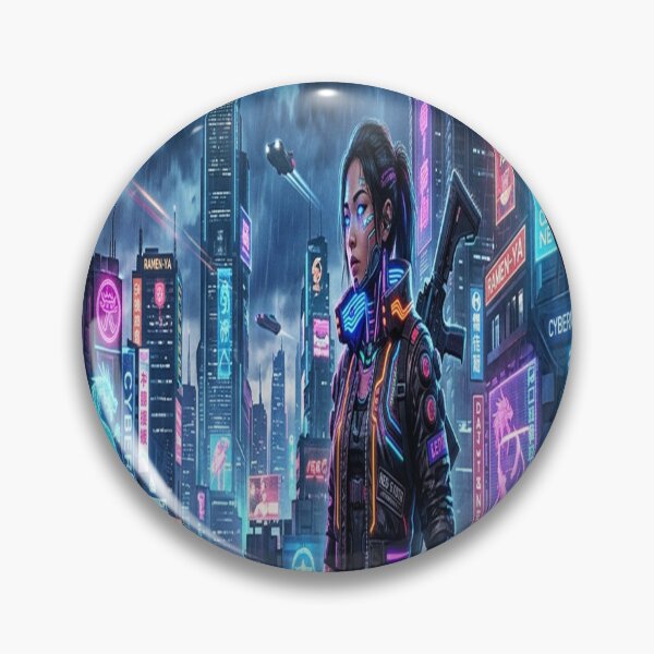 Artikelvorschau, Cyberpunk-Frauenposter mit ein paar verrückten Sachen entworfen und verkauft von helderpoeta.