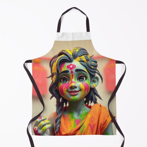Item preview, Holi Child Fun Sticker   designed and sold by Teewave-Ashish.