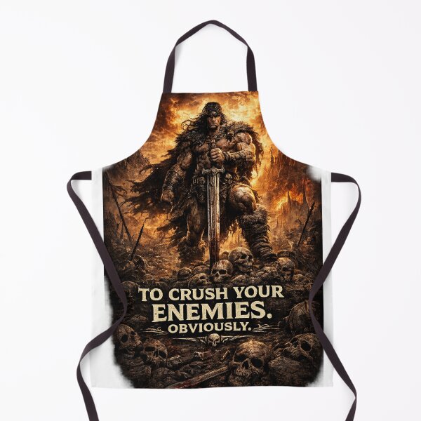 Item preview, To Crush Your Enemies. Obviously. – Barbarian Warlord Design designed and sold by VoidLaughs.