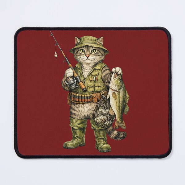 Item preview, Fisherman Cat designed and sold by Felixuss.
