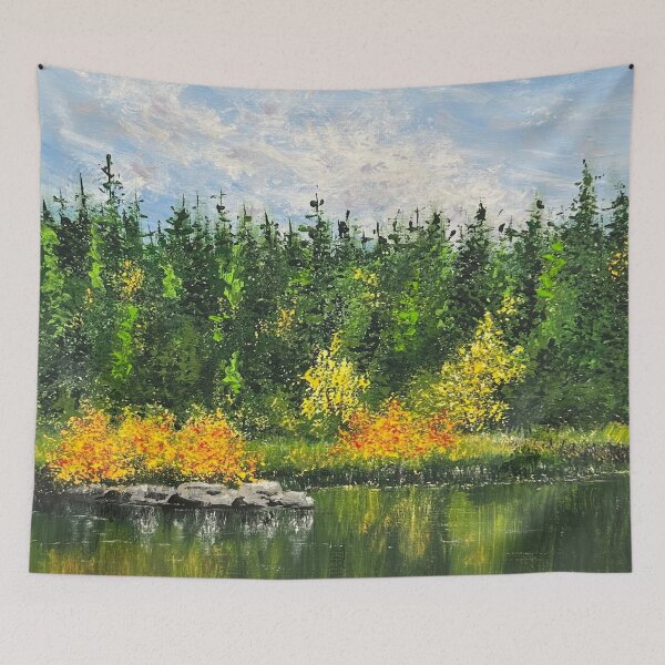 Item preview, Lake Trip Nature Theme designed and sold by Deb Bossert Artworks.