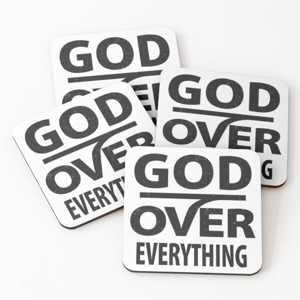 Item preview, God Over Everything designed and sold by Dreprogress.