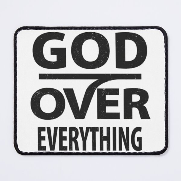 Item preview, God Over Everything designed and sold by Dreprogress.