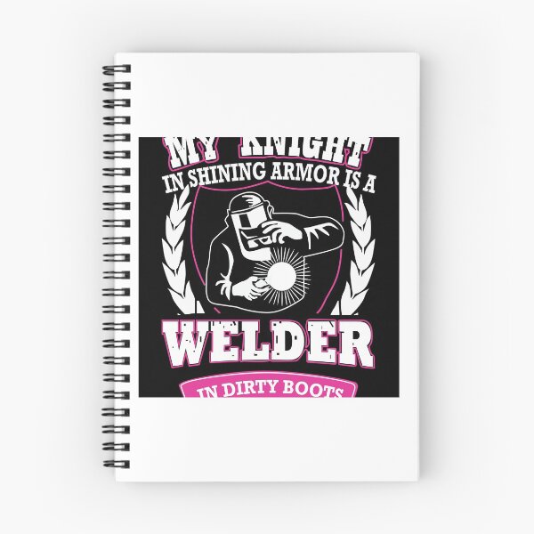Item preview, My Knight in shining armor is a welder Welder T Shirt designed and sold by URBANBOX.