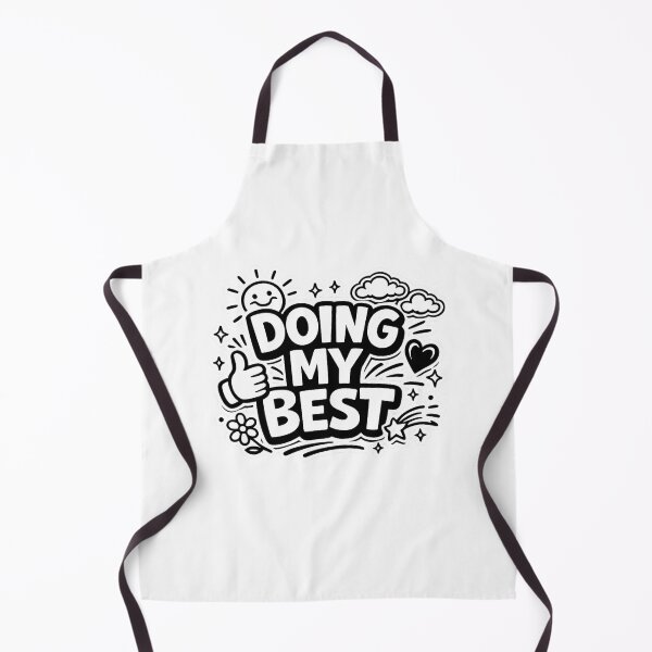 Item preview, Doing My Best Cute Positive Motivational Quote Design designed and sold by Daily Spark Designs.