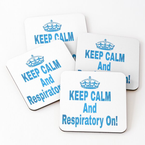 Item preview, Keep Calm And Respiratory On designed and sold by natnat7w.