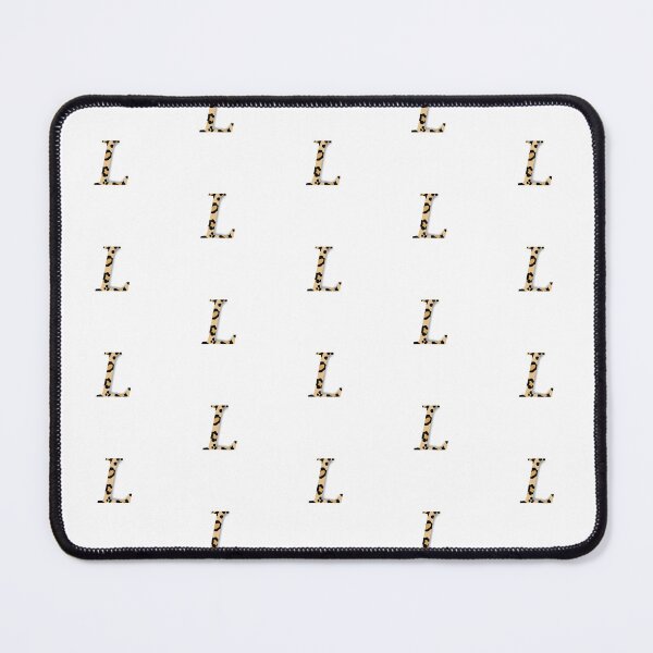 Item preview, Letter L with Leopard Pattern designed and sold by LilasStyle.
