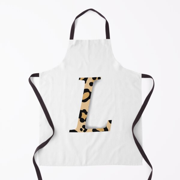 Item preview, Letter L with Leopard Pattern designed and sold by LilasStyle.