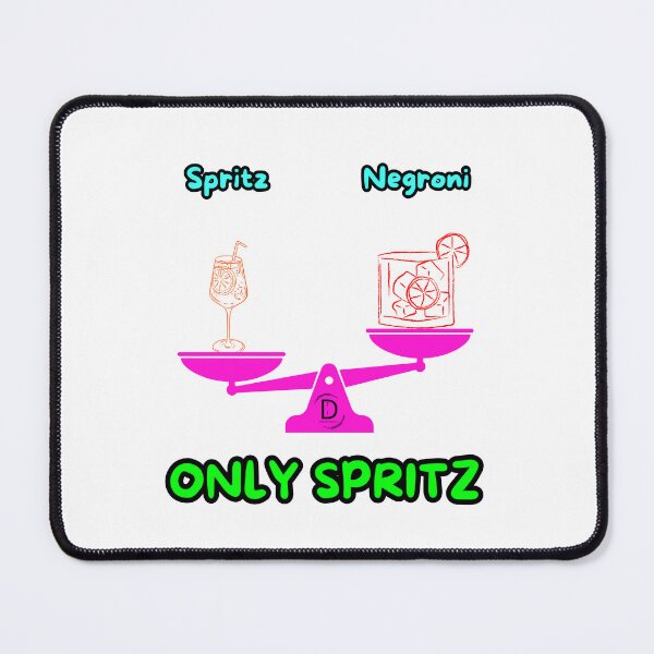 Item preview, Funny Italian Aperitivo - Spritz vs Negroni Cocktail Dilemma designed and sold by TheItaliandilemma.