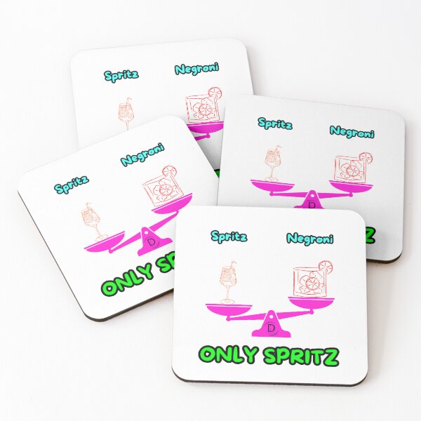 Item preview, Funny Italian Aperitivo - Spritz vs Negroni Cocktail Dilemma designed and sold by TheItaliandilemma.