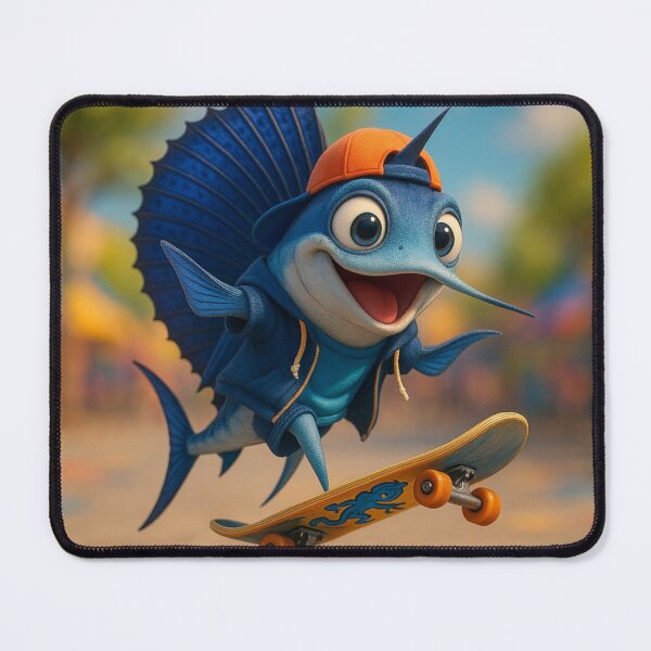 Item preview, Skater Sailfish designed and sold by Sillytoe.