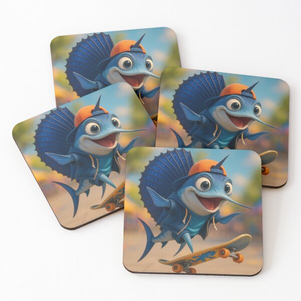 Item preview, Skater Sailfish  designed and sold by Sillytoe.