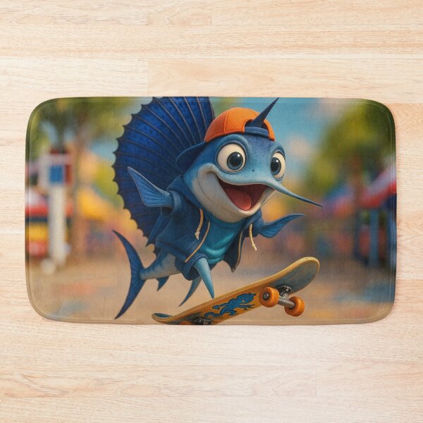Item preview, Skater Sailfish  designed and sold by Sillytoe.