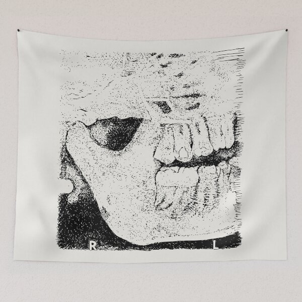 Item preview, Sweet Tooth X-Ray - (#F0EEE9) designed and sold by The Stippler Process.